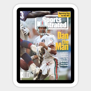 Dan Marino Miami Sports Illustrated Sticker